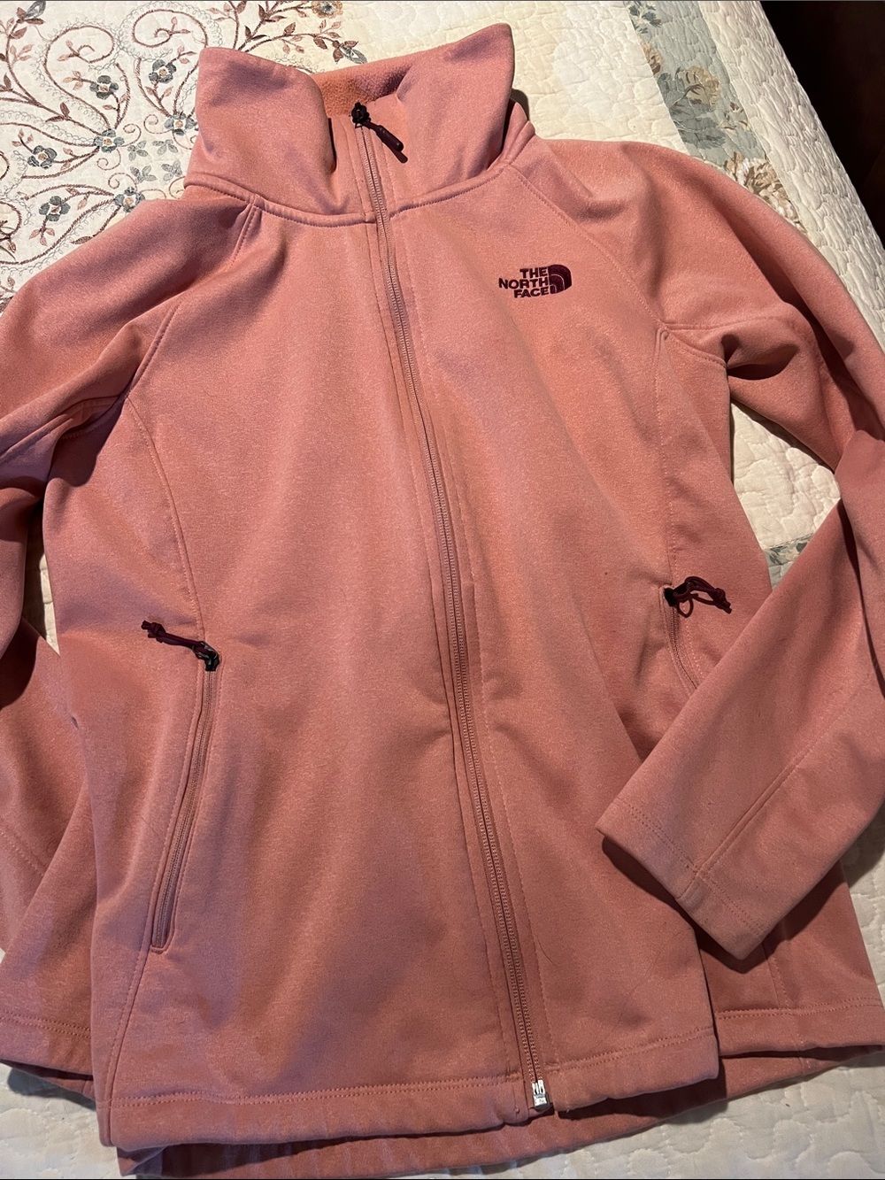 The North Face Women’s Rose Pink Teddy Jacket